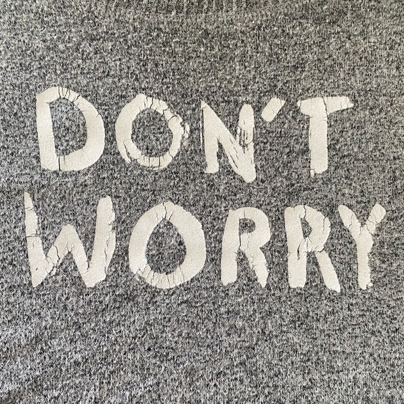 Abercrombie & Fitch Don’t Worry Crewneck Sweater - Picture 4 of 6